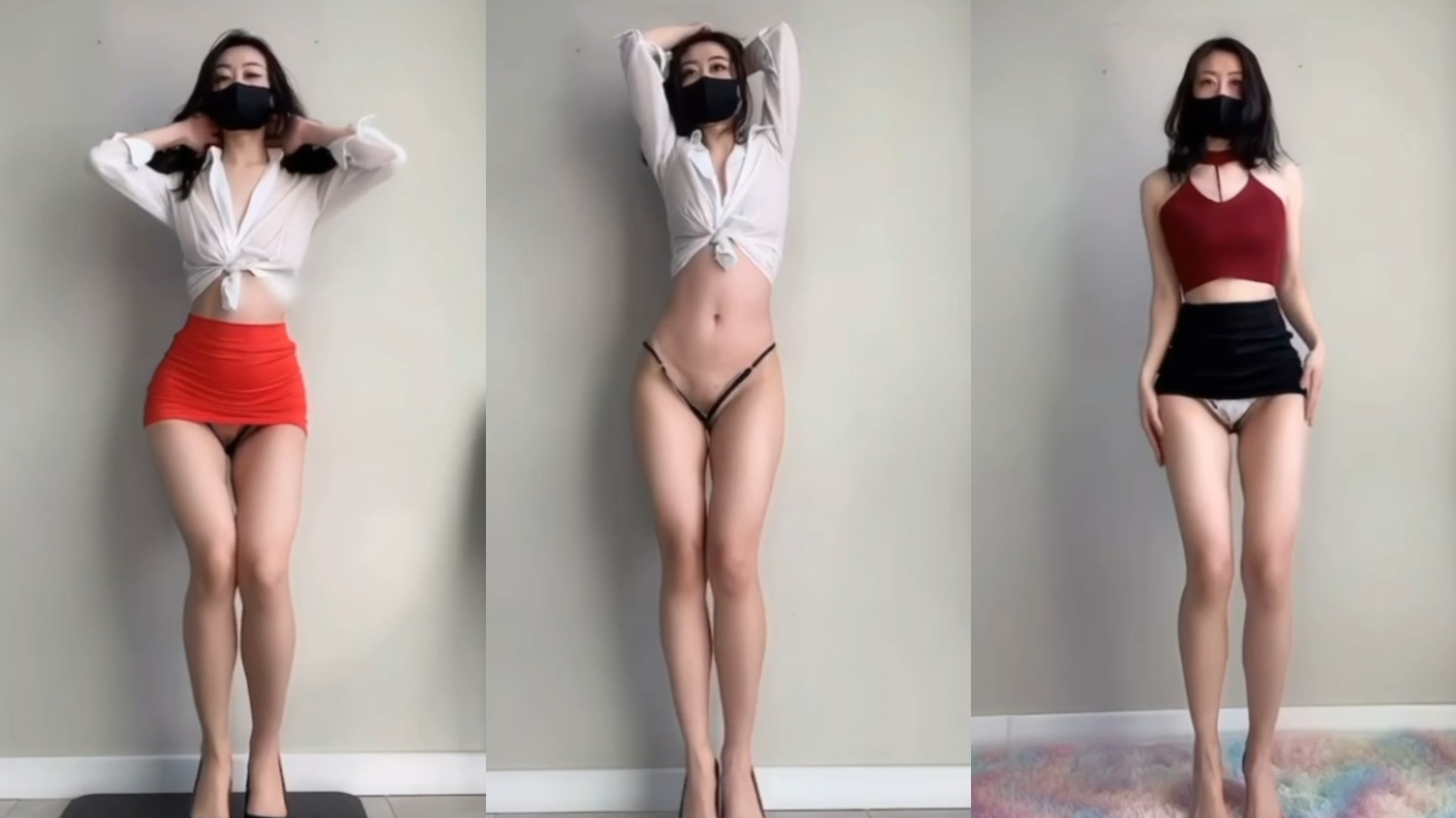 【推特独家】新晋舞王六金湿身扭腰！定制骚舞泄密完整版